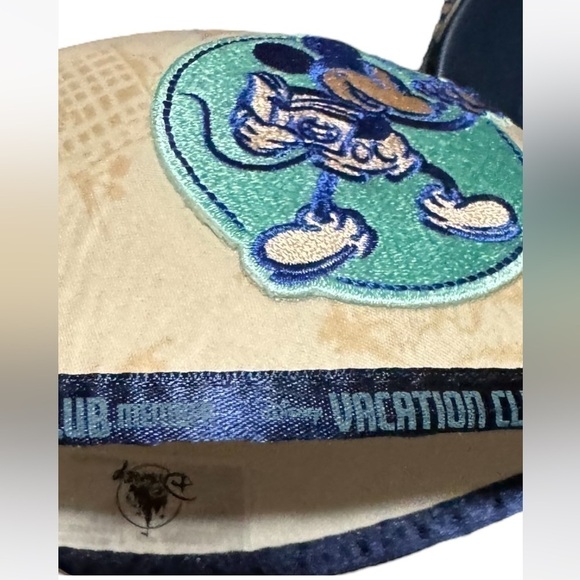 Disney Vacation Club DVC Mickey Mouse Hat with Chin Strap & Binoculars - Picture 5 of 16